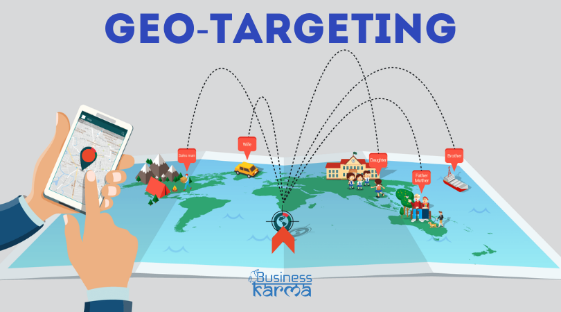 Business karma's GEO targeting