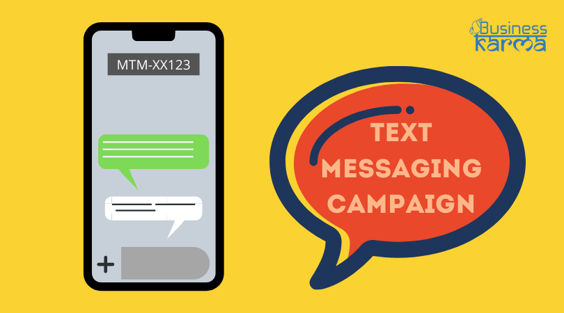 Business karma SMS campaign