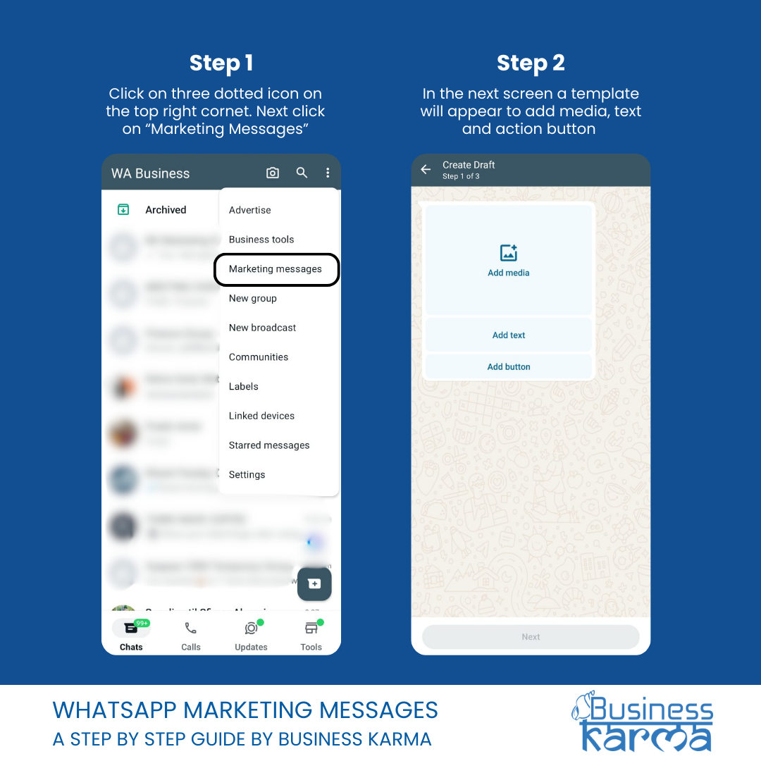 Step-by-step guide to segmenting audiences for WhatsApp Marketing Messages in B2B campaigns